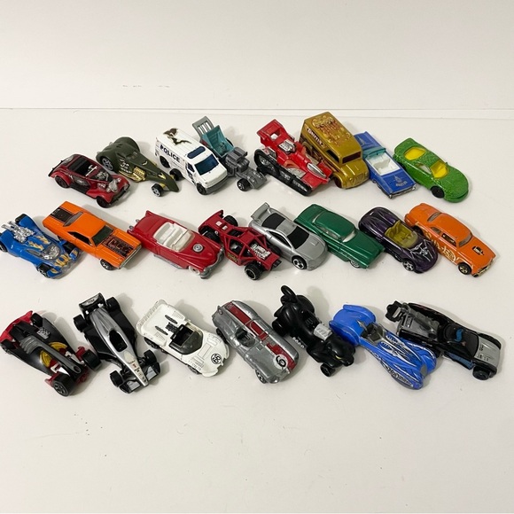 Lot of 23 Die-Cast Toy Cars Hot Wheels Matchbox Assorted Lot - Picture 7 of 16